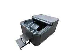 Home Deluxe Whirlpool Black Marble für 3 Personen 210 x 160 x 85 cm