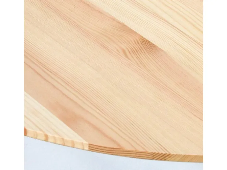 Homestyle4u Beistelltisch Natur Couchtisch Holztisch Nierentisch Kiefer