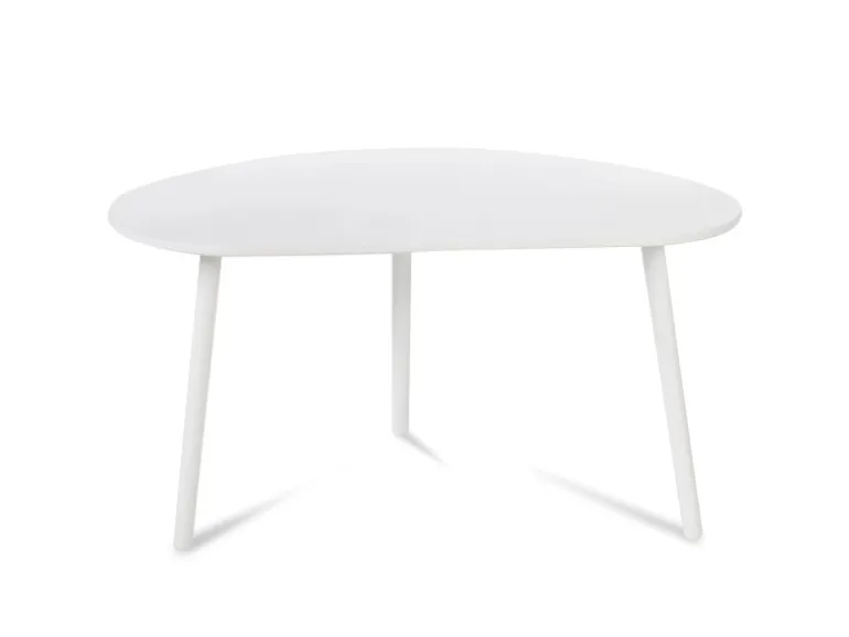 Homestyle4u Beistelltisch Weiß Couchtisch Holztisch 1882