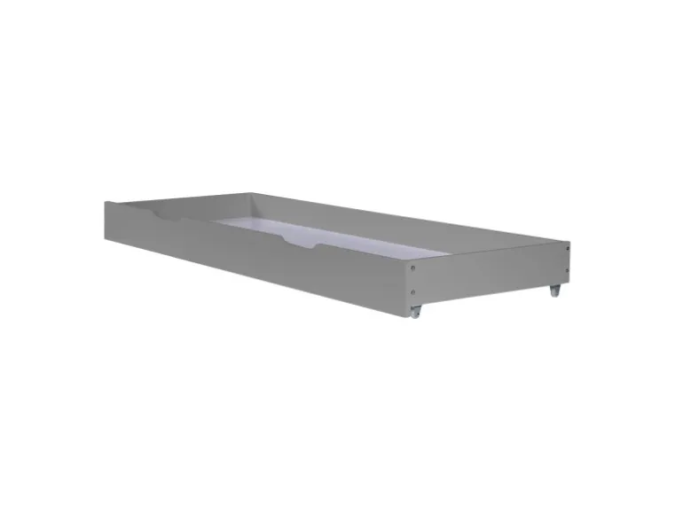 Homestyle4u Bettkasten in Grau 173x16x63 cm 2040