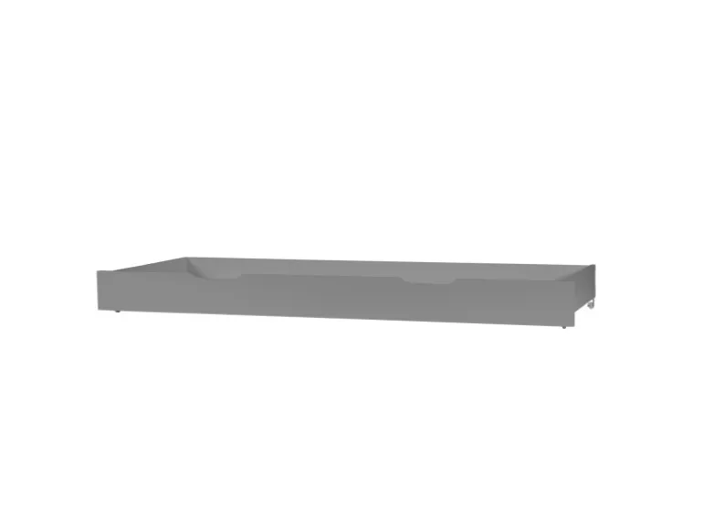 Homestyle4u Bettkasten in Grau 173x16x63 cm 2040