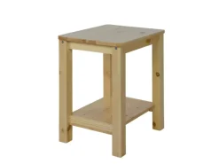 Homestyle4u Nachttisch 38x47x32 in Braun 1826