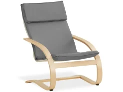 Homestyle4u Relaxsessel in Grau 2405