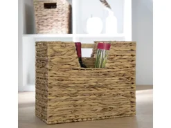 Homestyle4u Zeitungsständer Seegrass Zeitschriftenhalter