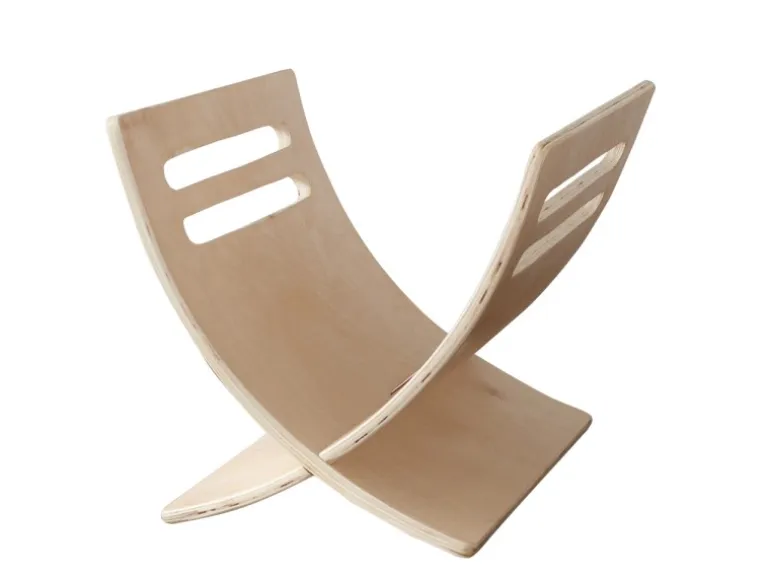 Homestyle4u Zeitungsständer Magazinhalter Holz Natur