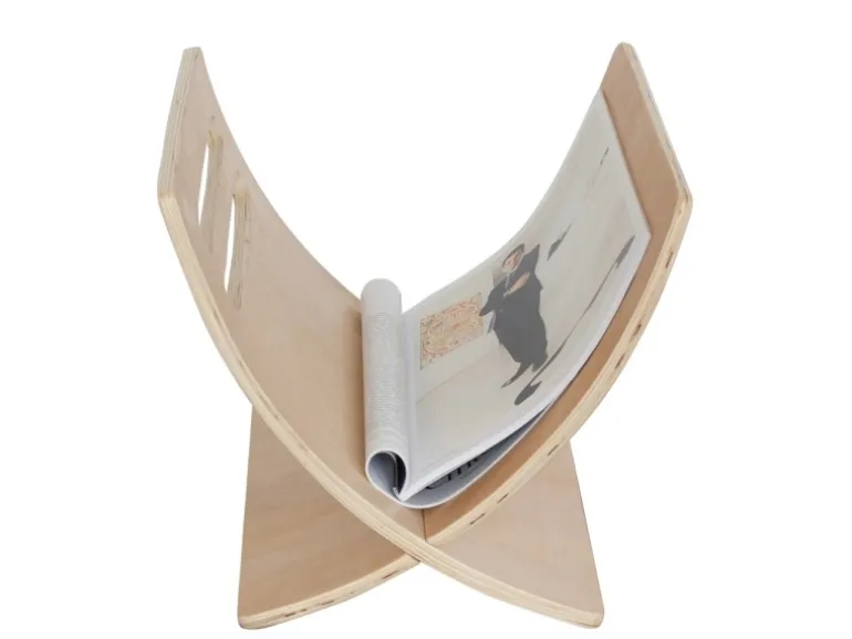 Homestyle4u Zeitungsständer Magazinhalter Holz Natur