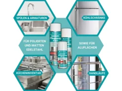 Hotrega Edelstahl Pflegespray Brillant 500 ml