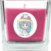 HS Candle Duftkerze & Glas Sternzeichen Lavendel 50 Stunden Krebs