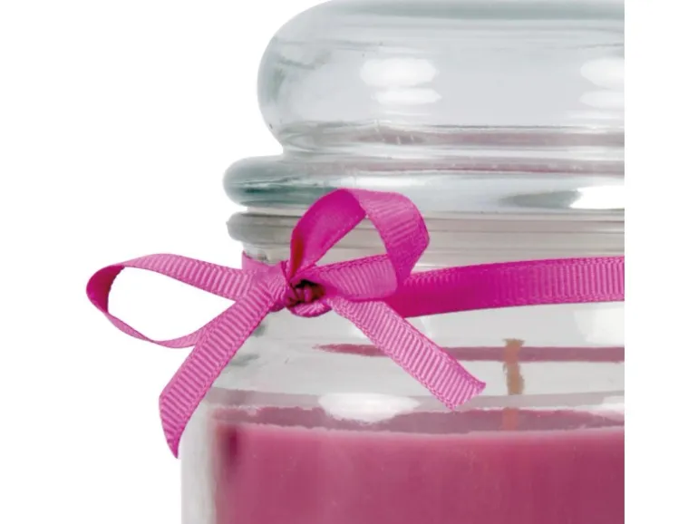 HS Candle Duftkerze & Glas Sternzeichen Lavendel 110 Stunden Zwillinge