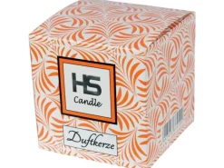 HS Candle Duftkerze & Glas Sternzeichen Honigmelone 50 Stunden Zwillinge