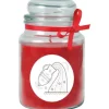 HS Candle Duftkerze & Glas Sternzeichen Rose 110 Stunden Wassermann