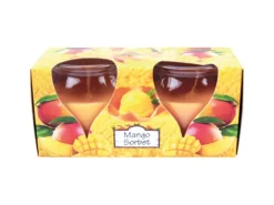 HS Candle Duftkerze Creation Kerzen 2er Pack Mango Sorbet