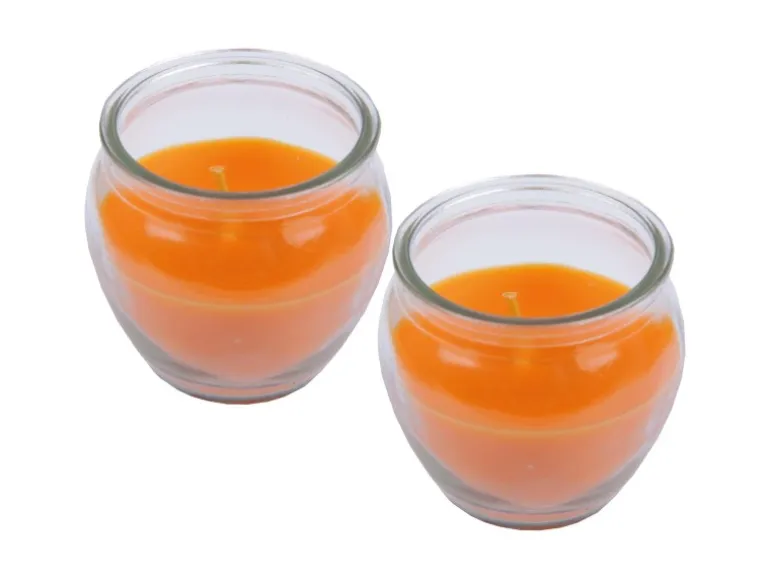 HS Candle Duftkerze Creation Kerzen 2er Pack Mango Sorbet