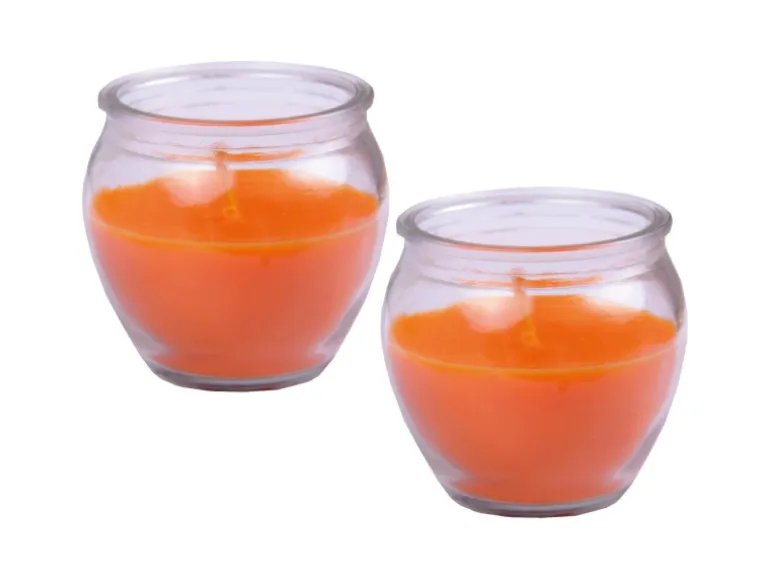 HS Candle Duftkerze Creation Kerzen 2er Pack Mango Sorbet