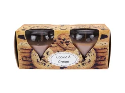 HS Candle Duftkerze Creation Kerzen 2er Pack Cookie Cream