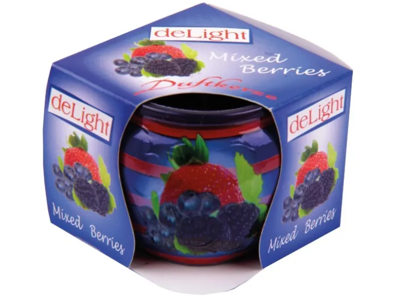 HS Candle Duftkerze Motiv Kerze Raumduft Mixed Berries