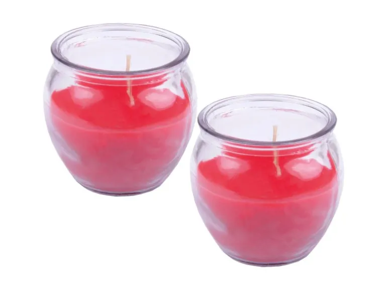HS Candle Duftkerzen Creation 10er Pack Erdbeer Traum