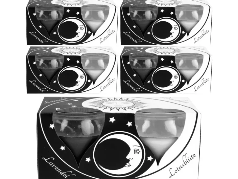 HS Candle Duftkerzen Creation 10er Pack Ying Yang