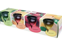 HS Candle Duftkerzen Selection 4 Kerzen Mix Fruit Selection