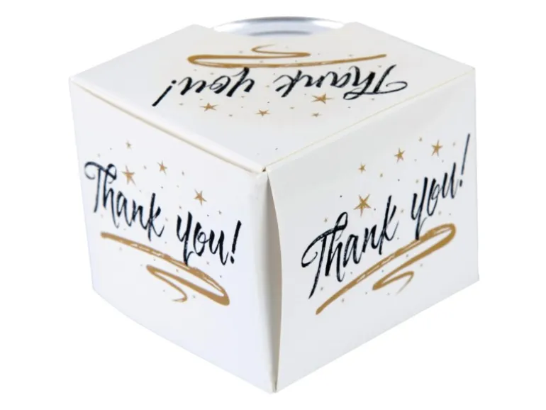 HS Candle Duftkerzen Sprüche 6er Pack Thank You
