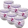 HS Candle Duftkerzen Sprüche 6er Pack Danke Schön