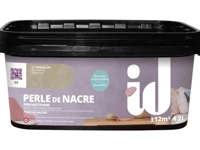 id Wandfarbe Perle De Nacre Turmalin 2 l