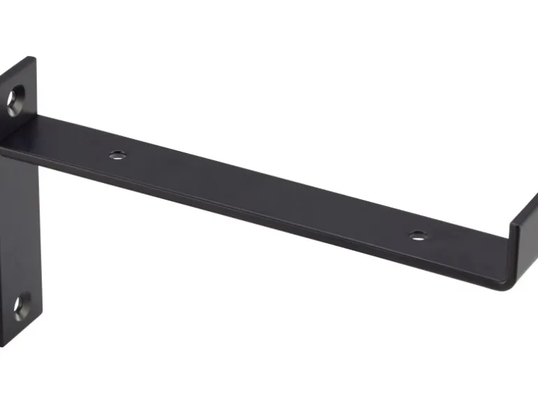 Industrial-Konsole 2er-Set 11 cm x 21 cm Schwarz
