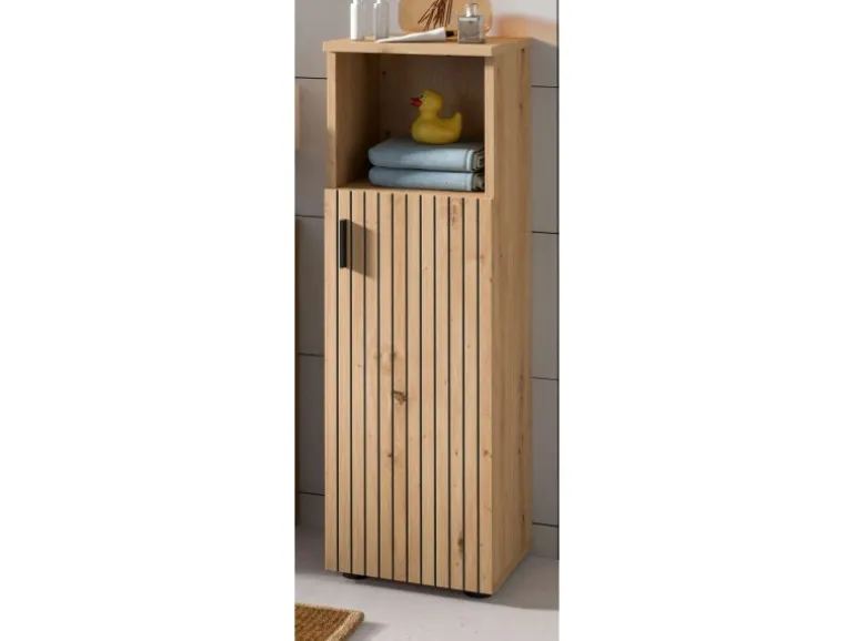 Inn.Furn Badezimmer Kommode in Eiche 30 x 95 cm Livia