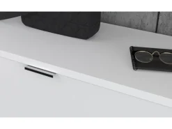 Inn.Furn Garderoben-Set 4-teilig in Weiß Hochglanz 166 cm SystemX