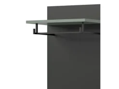Inn.Furn Garderoben-Set 3-teilig in Salbei und Grau 180 cm Cooper