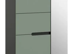 Inn.Furn Garderoben-Set 4-teilig in Salbei und Grau 160 cm Cooper