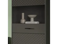 Inn.Furn Wohnwand in Grau Matt 258 cm Madea