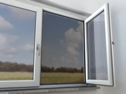 Insektenschutznetz Fenster Anthrazit 100 x 100 cm