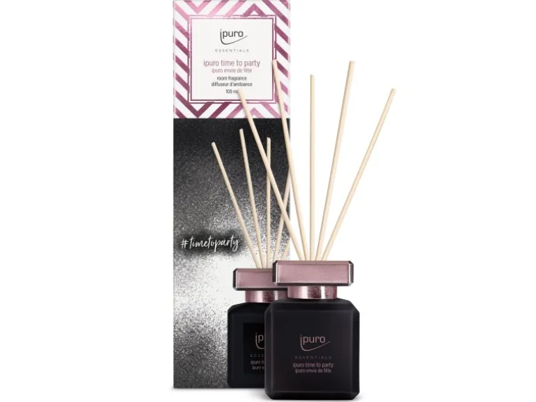 Ipuro Raumduft Essentials Time To Party 100 ml Rosa/Gold