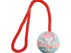 Jollypaw Ball am Seil Naturgummi ø 6 cm 30 cm