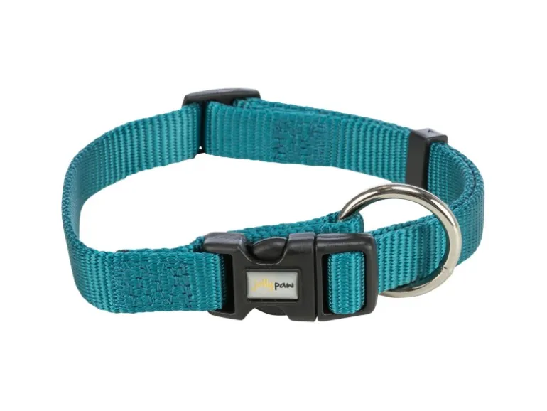 Jollypaw Halsband 40 - 65 cm x 25 mm Petrol