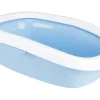 Jollypaw Katzentoilette 38 cm × 17 cm × 58 cm Blau/Weiß