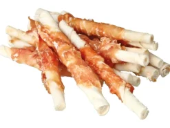 Jollypaw Kaurollen Weiß Huhn 12 cm 6 Stück/70 g