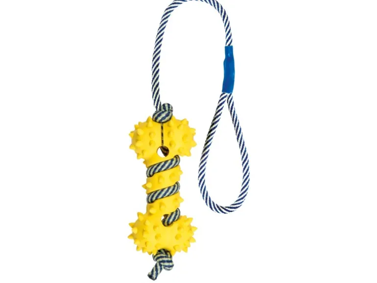 Jollypaw Knochen mit phosphoreszierendem Seil 11 cm 40 cm