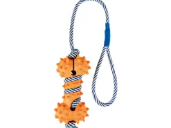 Jollypaw Knochen mit phosphoreszierendem Seil 11 cm 40 cm
