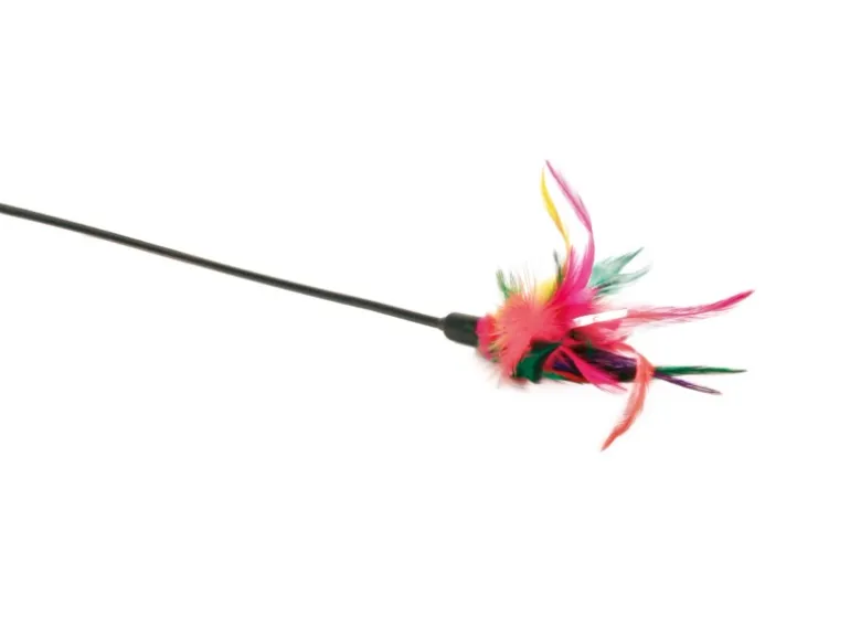 Jollypaw Spielstab mit Federn 50 cm