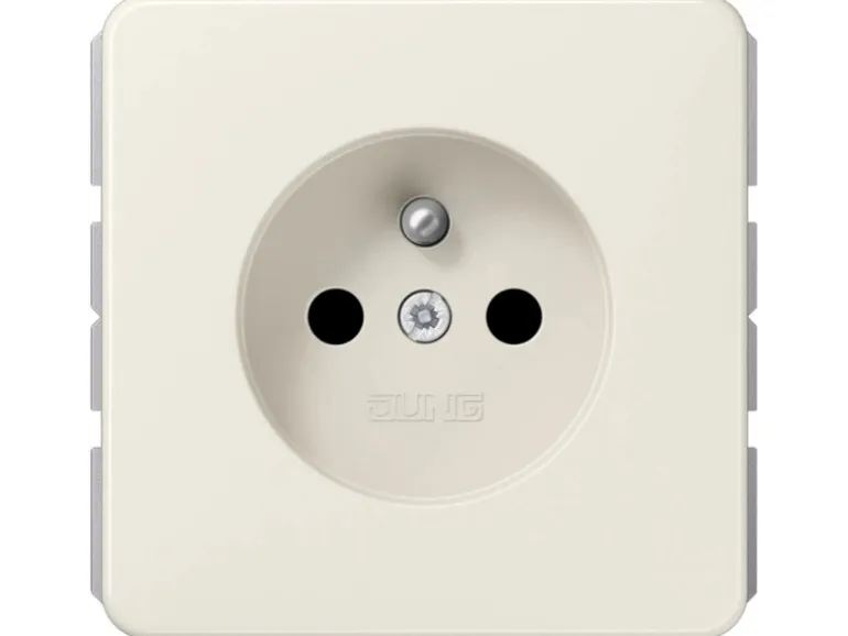 Jung Steckdoseneinsatz CD500 Weiß
