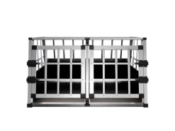 Juskys Alu Hundetransportbox L X