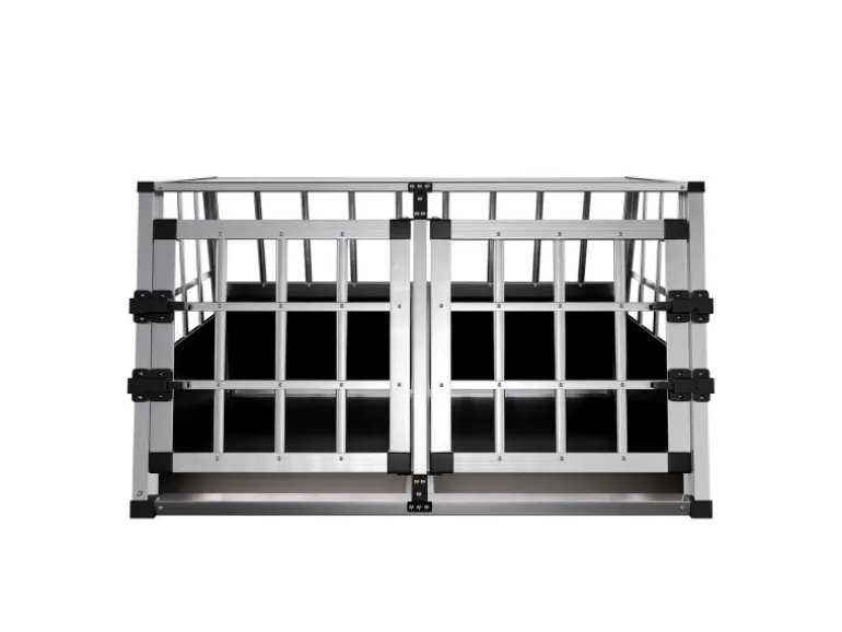 Juskys Alu Hundetransportbox L X
