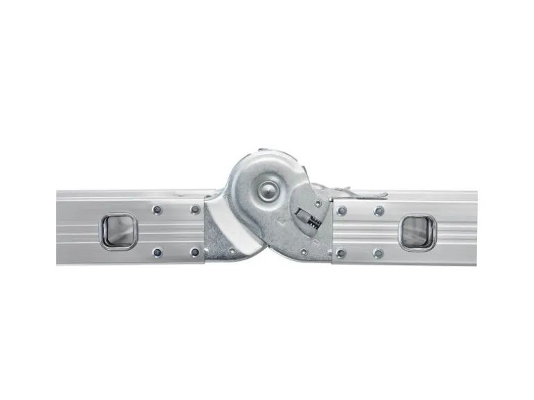 Juskys Aluminium Multifunktionsleiter 4,7m Tragfähigkeit bis 150 kg