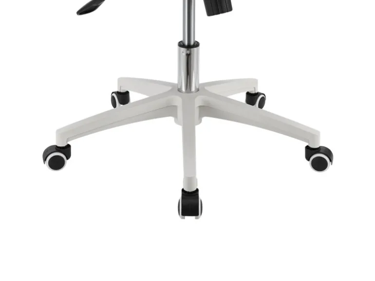 Juskys Ergonomischer Bürostuhl Baltimore Weiß Grau