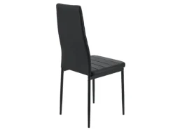 Juskys Esszimmerstuhl Loja 2er Set Schwarz