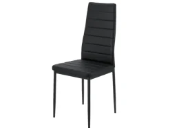 Juskys Esszimmerstuhl Loja 2er Set Schwarz