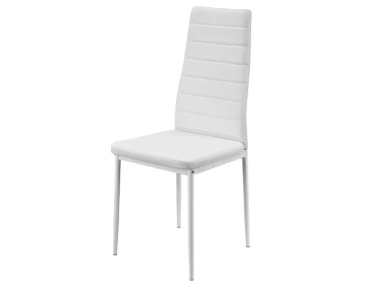 Juskys Esszimmerstuhl Loja 2er Set Weiß