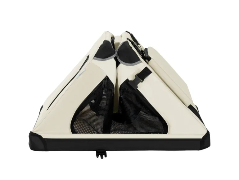Juskys Faltbare Hundetransportbox Lassie M Beige